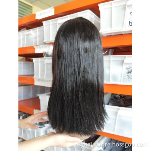 Lsy 16 18 20 Inch Mixed Length Straight Human wig, Original Brazilian Human Hair Dubai